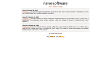 Tablet Screenshot of naivesoftware.com